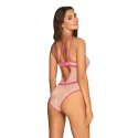Elegantní body Nudelia teddy neon pink - Obsessive