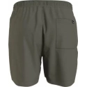 Pánské plavky MEDIUM DRAWSTRING KM0KM01003 LDY olivově zelené - Calvin Klein