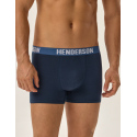 Pánské boxerky 3PACK Jarl 41930-MLC Jeans modrá vzor - Henderson