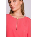Dámské šaty S394 Korálová - Stylove
