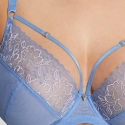 Podprsenka Valentina Luxe Plunge 10726 modrá - Cleo