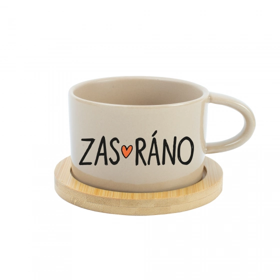 ZAS_RÁNO - krémový hrníček makronka 200 ml