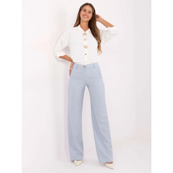 Dámské kalhoty LK SP 510012.01 světle modré - FPrice