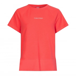 Dámské Tričko s krátkým rukávem QS6701E-XKP - Calvin Klein Dámské Tričko s krátkým rukávem QS6701E-XKP - Calvin Klein