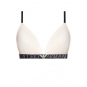 Krajková vyztužená podprsenka 164298 1P216 00010 bílá - Emporio Armani