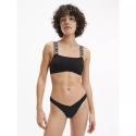 Dámské plavky horní díl BANDEAU-RP KW0KW01825BEH černé - Calvin Klein