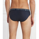 Pánské slipy 2Pack 111733 4R720 tm. modré - Emporio Armani