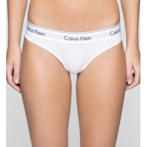 Tanga F3786E-100 bílá - Calvin Klein