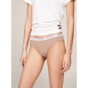 Dámské kalhotky 3PACK UW0UW04895 0R3 vínová/béžová/černá - Tommy Hilfiger