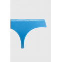 Dámská tanga 3Pack UW0UW04890 0V6 růžovo/modro/černé - Tommy Hilfiger