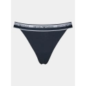 Dámská tanga 2Pack 164522 4R227 00135 tm. modrá - Emporio Armani