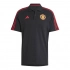 Pánské polo tričko Manchester United M IT4165 Černá vzor - Adidas