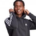 Pánská mikina 3-Stripes Hoodie M IB4028 Černá vzor - Adidas