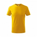 Dětské tričko Basic Jr MLI-13804 žluté - Malfini