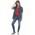 Dámská košile s dlouhým rukávem 145676 Dark Jeans-603 - Big Star