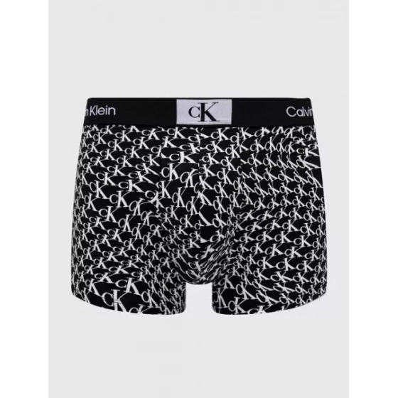 Pánské boxerky NB3403A  ACR černá/bílá - Calvin Klein