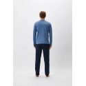 Pánské pyžamo 111791 4R567 61436 tm. modré - Emporio Armani