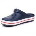 Unisex pánské a dámské nazouváky Crockband 11016-410 Tmavě modrá s červenou - Crocs