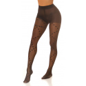 Sexy punčocháče SH6414 s potiskem "Srdce" - InStylefashion