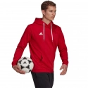 Pánská mikina Entrada 22 Hoody M H57514 červená - Adidas