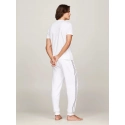 Pánské tričko UM0UM03196 YBR bílé - Tommy Hilfiger