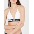 Vrchní díl plavek KW0KW00907-YCD bílá - Calvin Klein