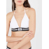 Vrchní díl plavek KW0KW00907-YCD bílá - Calvin Klein