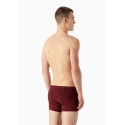 Pánské boxerky 112074 3F508 56936 černé se vzorem - Emporio Armani