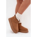 Dámské sněhule 25BT26-9147 hnědé - Sweet Shoes