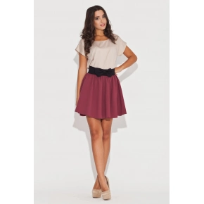 Dámská sukně K056 bordó - Katrus