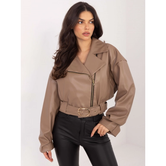 Dámská bunda FL9609.95 hnědá - FPrice