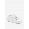 Dámské tenisky s krajkou LCW-26-44-4480 bílé . Lee Cooper