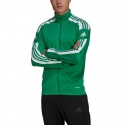 Pánská mikina Squadra GP6462 Zelená s bílou - Adidas