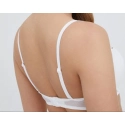 Dámská podprsenka QF6345E 100 bílá - Calvin Klein