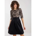 Dámské šaty  LK SK 506589 3.05P černé - FPrice