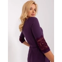 Dámské šaty LK SK 507310.21P Tmavě fialová - FPrice