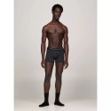 Pánský dárkový set boxerky + ponožky  UM0UM03048 0GU černé se vzorem - Tommy Hilfiger