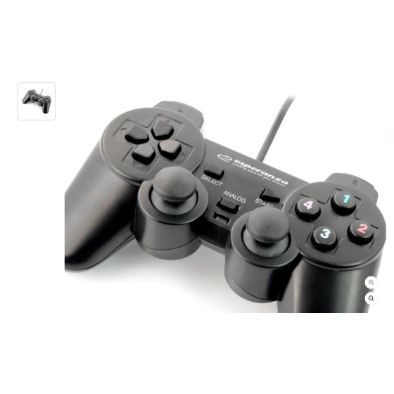 Bezdrátový gamepad  EG102 černý - Esperanzo