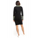 Dámské šaty Tessita T360 7 černo/khaki - Tessita