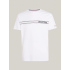 Pánské tričko UM0UM03196 YBR bílé - Tommy Hilfiger