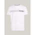 Pánské tričko UM0UM03196 YBR bílé - Tommy Hilfiger