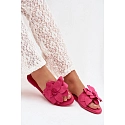 Dámské ploché nazouváky J502-5 Elzoria fuchsia - Sweet Shoes