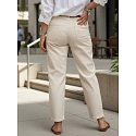 Dámské džíny regular fit high rise ecru FashionStreet UY2987