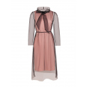 Dámské šaty K039 Powder Pink - Makover