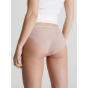 Dámské kalhotky 000QD3766E 7NS béžové - Calvin Klein