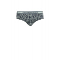 Pánské slipy 3Pack 112132 4R717 tm. modré se zelenou - Emporio Armani