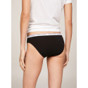 Dámské kalhotky 3PACK UW0UW04895 0R3 vínová/béžová/černá - Tommy Hilfiger