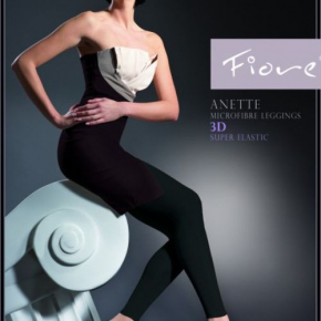 Dámské legíny Anette Microfibre Leggings 3D E 6000 120 DEN - Fiore