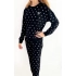 Dámské pyžamo YI2922590 černá - DKNY