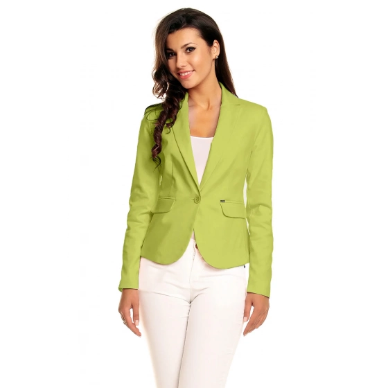 Dámské sako model 142415 středně zelené - Cabba